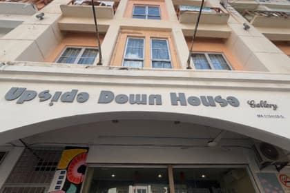 upside down house gallery